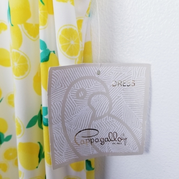 Cappagallo Lemon Dress NWT size Medium - Picture 4 of 13